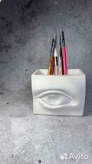 Кашпо из гипса