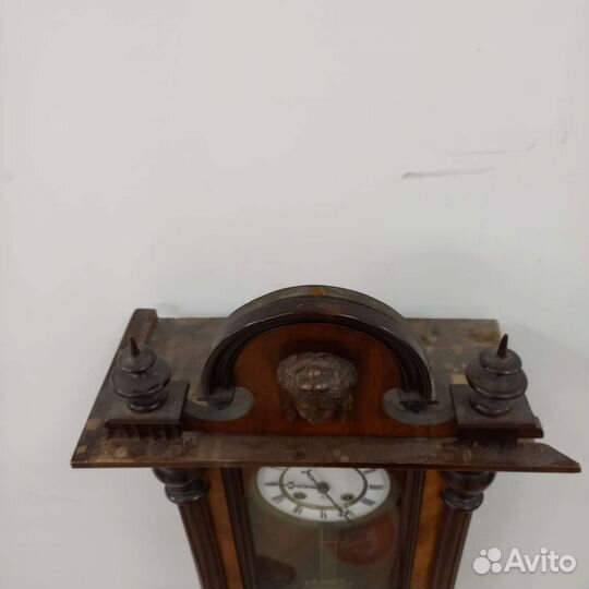 Старинные настенные часы Gustav Becker