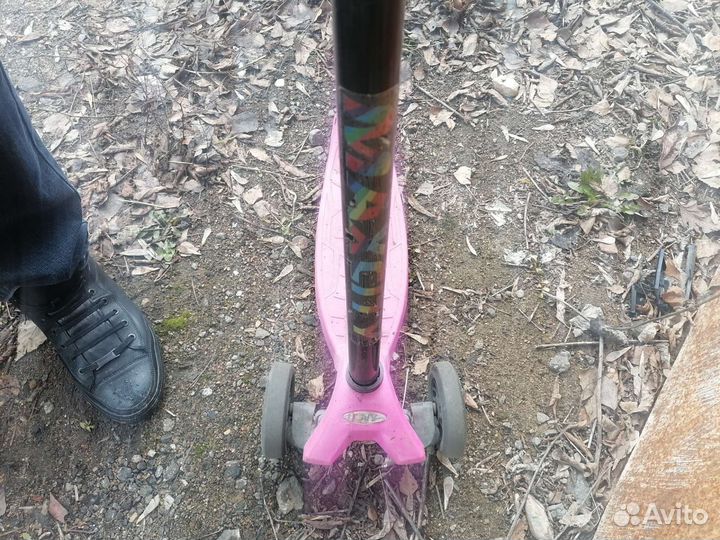 Самокат детский трехколесный бу
