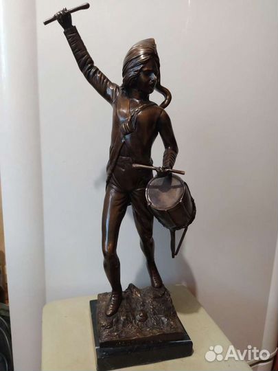 Статуя бронзовый барабанщик 50см Marcel Debut