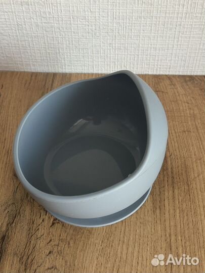 Силиконовая тарелка новая