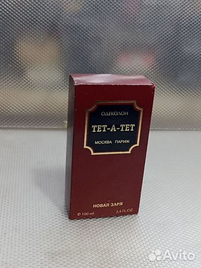 TET-A-TET eau de cologne