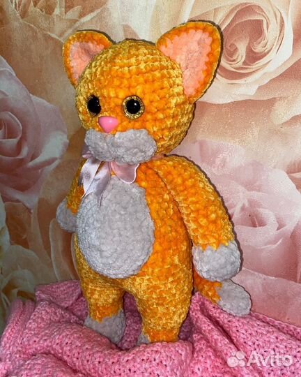 Вязаные игрушки ручной работы