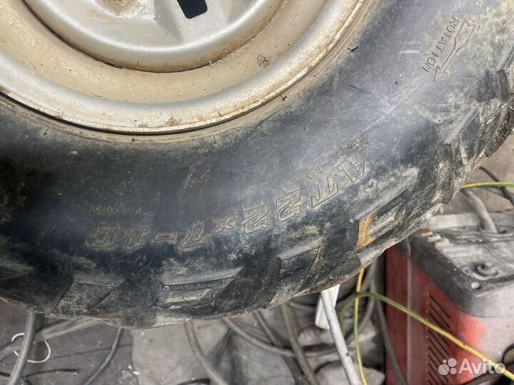 Колеса с дисками на квадроцикл R10