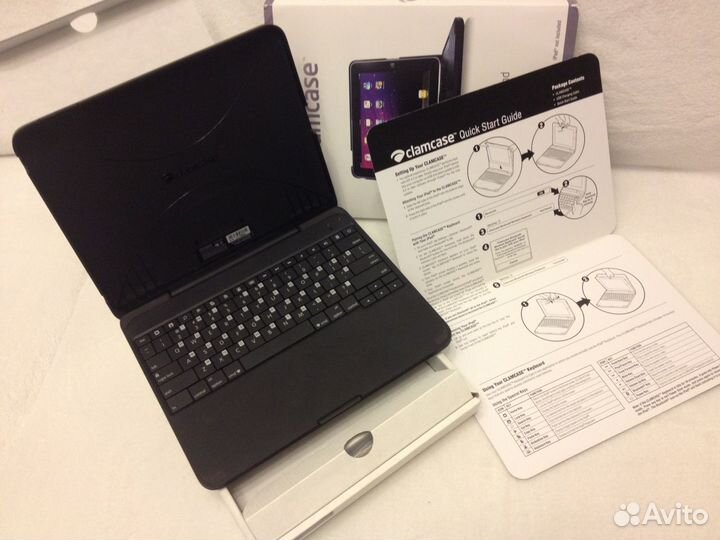 Bluetooth клавиатура для iPad Clamcase