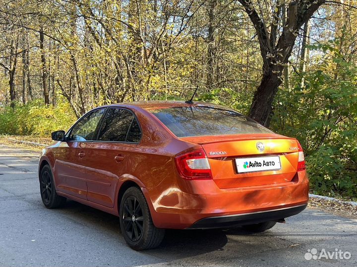 Skoda Rapid 1.4 AMT, 2016, 166 845 км