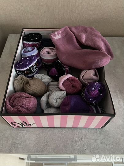 Носки пакетом для девочки