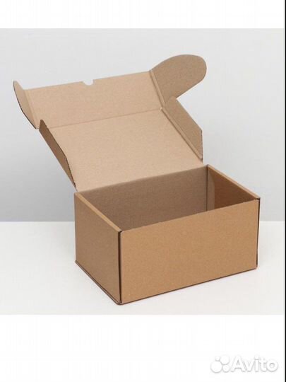 Коробка самосборная бурая, 30 х 20 х 15 см