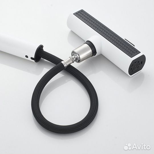 Смес-ль кухня мультифункц. белый Raffine F203C