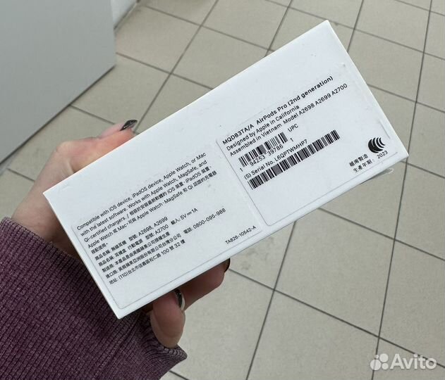 Беспроводные наушники apple airpods pro 2