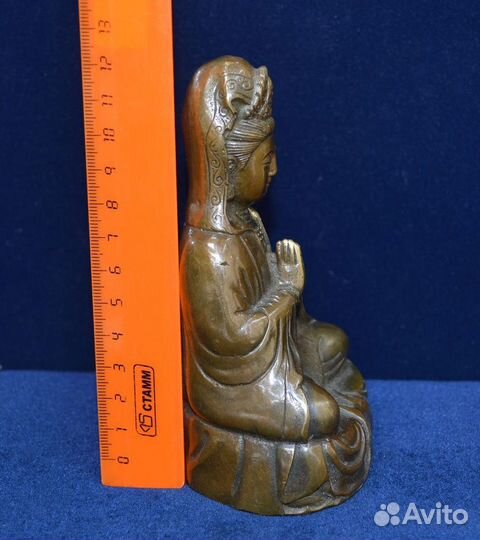 Статуэтка - Будда ( бронза патинированная)