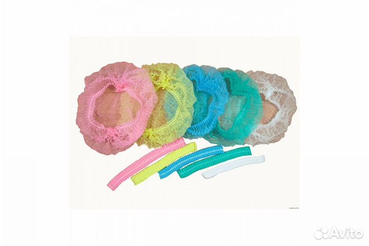 Шапочка шарлотта одноразовая 100 шт