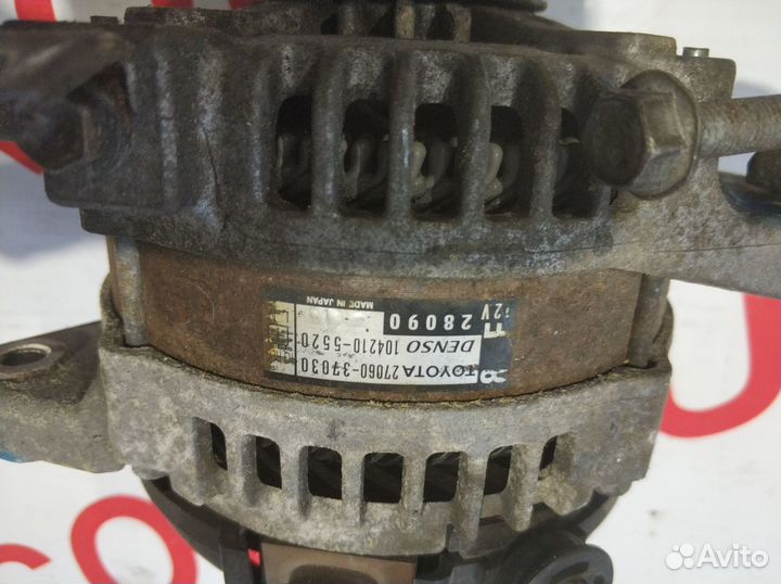 Генератор Toyota Corolla 150, 180 1ZR 2ZR 3ZR