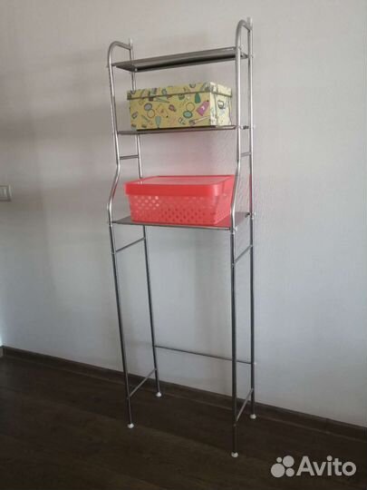 Стеллаж для туалета ванной