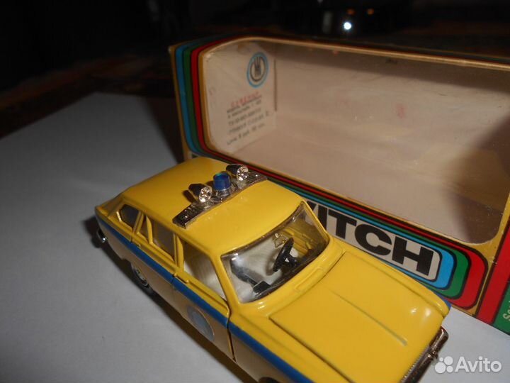 Иж Комби А12 Милиция 1/43 СССР капот люстра гаи