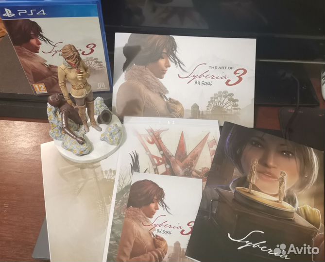 Сибирь 3 коллекционное издание PS4