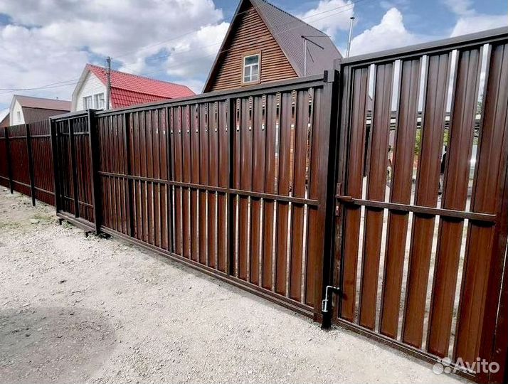 Откатные ворота с гарантией