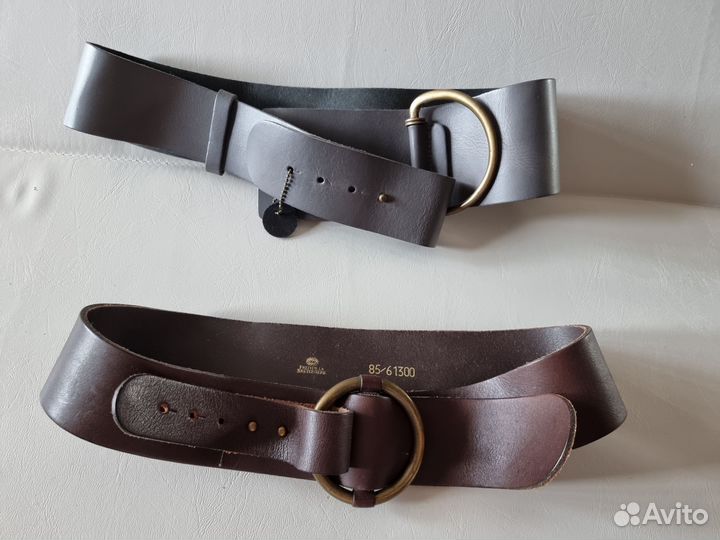 Ремень женский кожаный новый