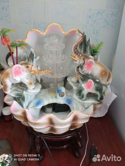 Светильник фонтан