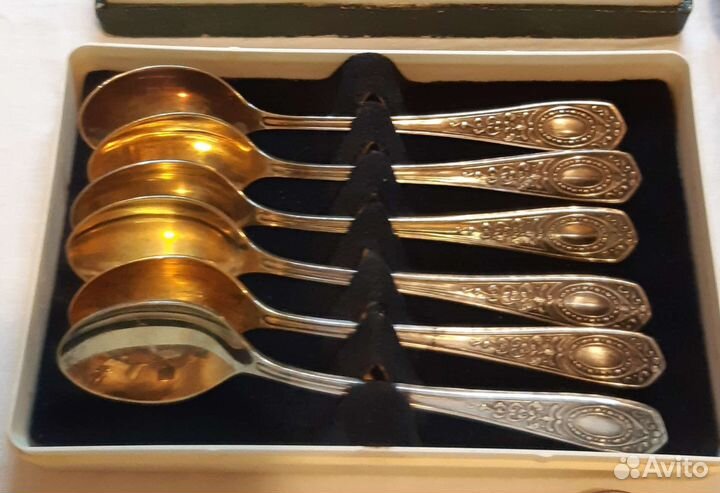 Наборы, Чайные ложки мельхиор, СССР