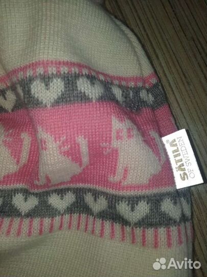 Шапочка весна на тонком мягком флисе новая 3-4