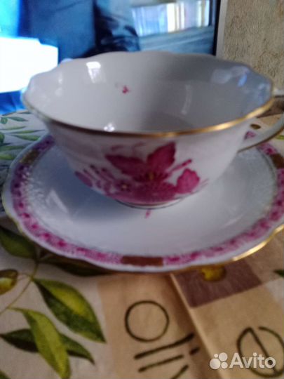 Чайные пары фарфор Herend Венгрия(бронь)