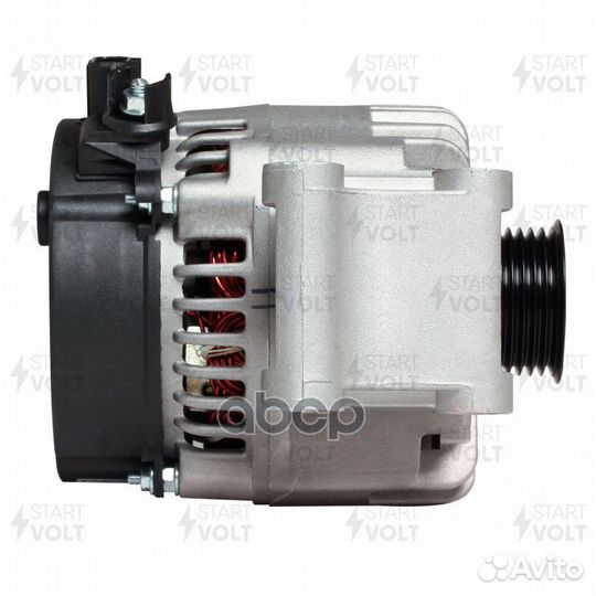 LG1079 генератор 12V 105A со шкивом Ford Focus