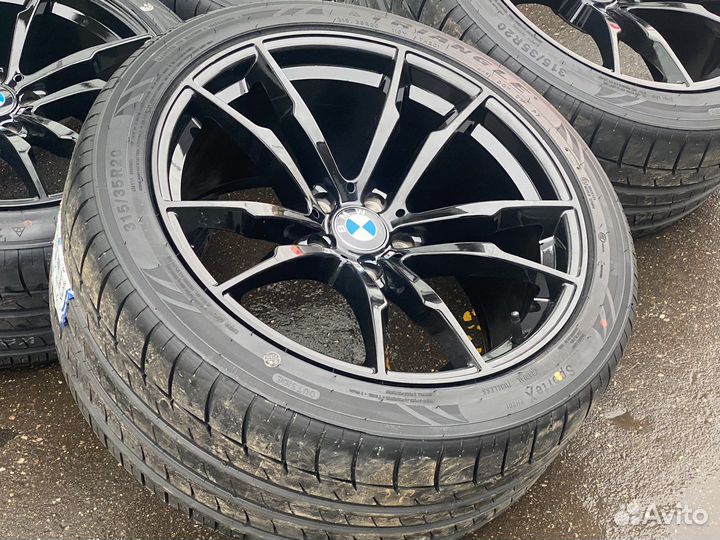 Колеса bmwx5 e70 r20 611 black +triangl