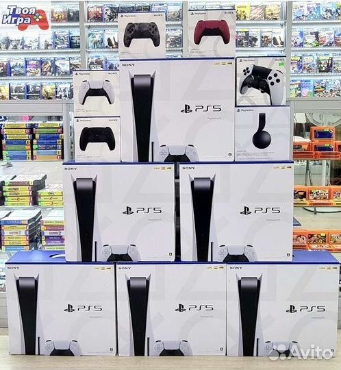 Игровая приставка Sony PS5 дисковод (1200А) новое