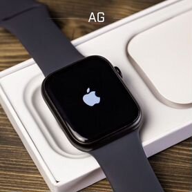 Apple Watch 9 (яблоко при включении)