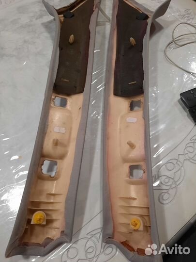 Накладки передних стоек на вольво хс90