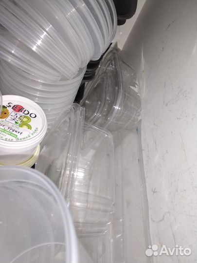 Пластиковая тара пищевая (б/у домашний сбор)