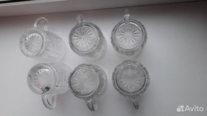 Кружки 0,5 л керамические, стекло 0,2л