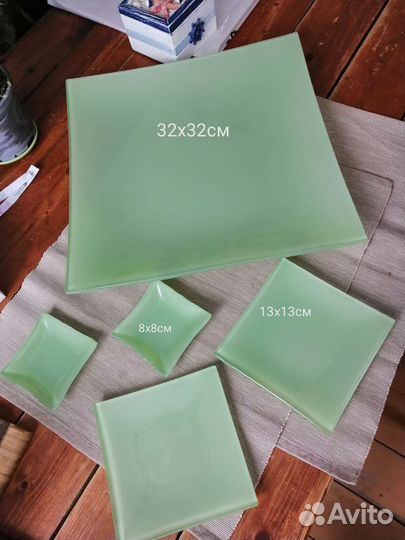 Любителям суши, 5 предметов. Стекло