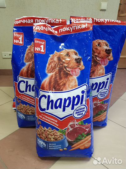 Корм для собак Чаппи 15 кг