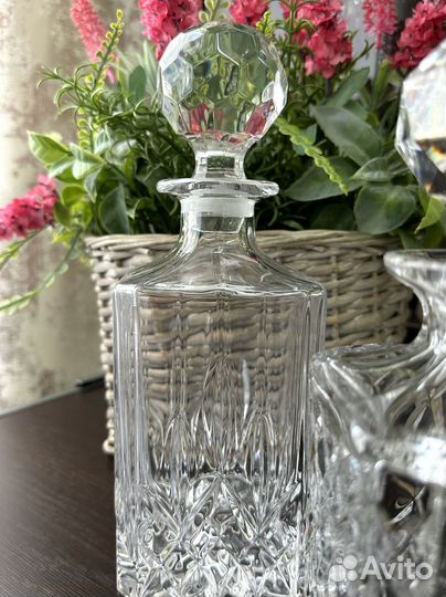 Хрустальные штофы Англия