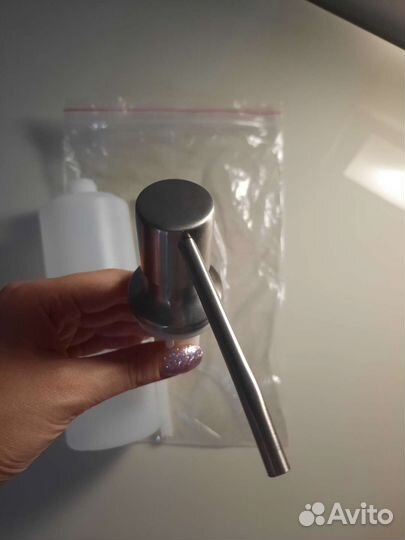 Врезной дозатор мыла на кухню 300мл