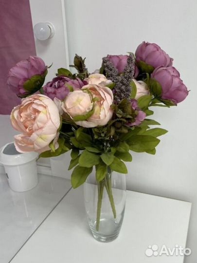 Букет цветов искусственный сухоцвет