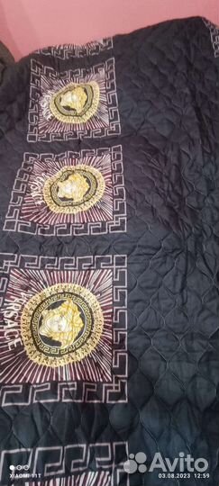 Постельное белье евро с одеялом