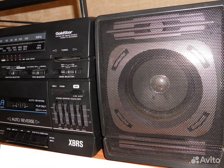 Винтажный магнитофон 80-x Goldstar TW800S(Ю.Корея)