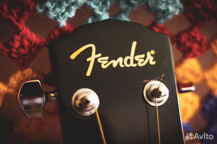 Акустическая гитара fender CD-60BK