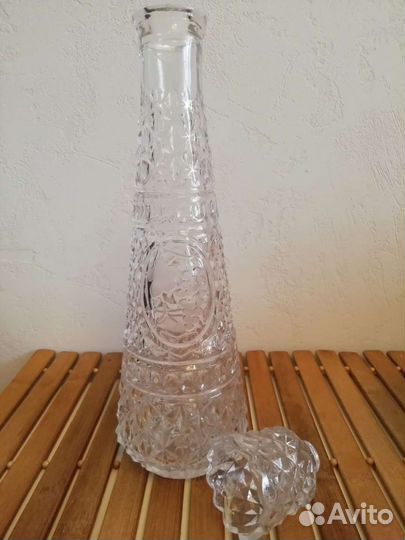 Графин и салатник хрустальный