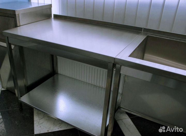 Стол производственный нержавеющая сталь