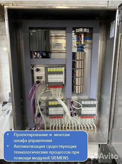 Автоматизация производства, сборка и монтаж шкафов