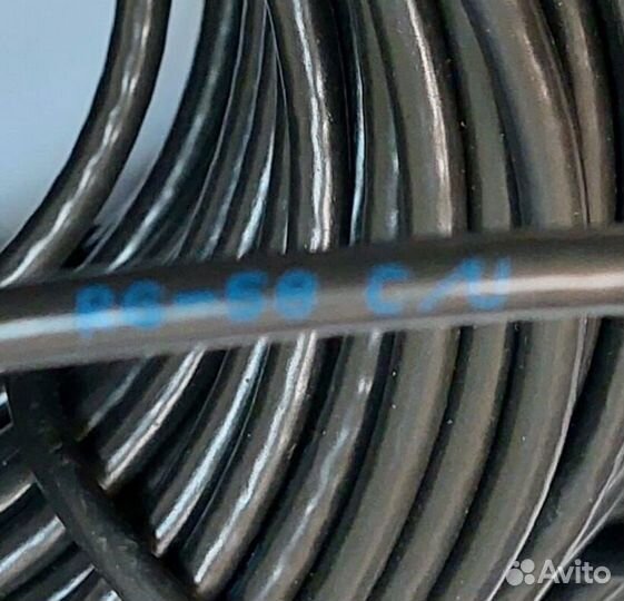 Кабель 50 ом RG-58 C/U