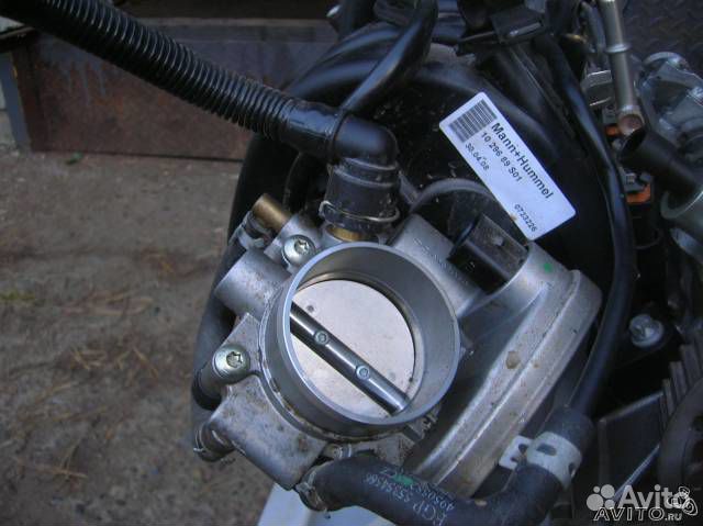 Опель Astra H z18xer. Дроссельная заслонка