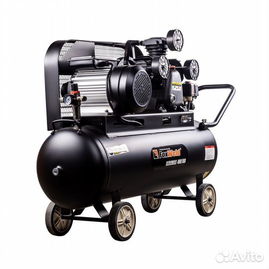 Компрессор масляный ременной aeromax 480/100