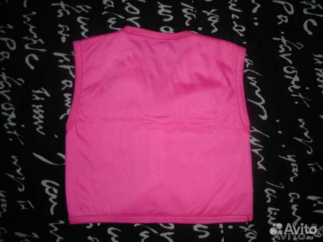 Безрукавка для девочки
