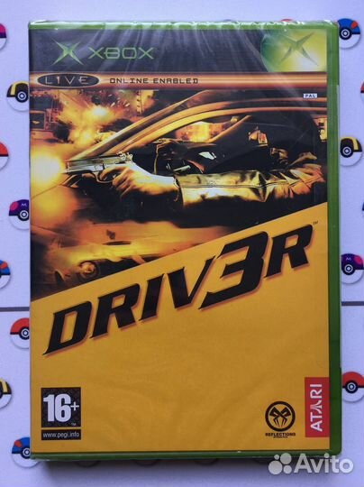 Driver 3 Xbox Original Новая Видеоигра Sealed New