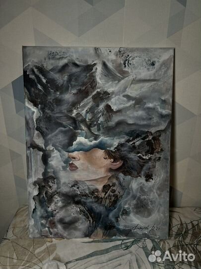 Картина акрилом